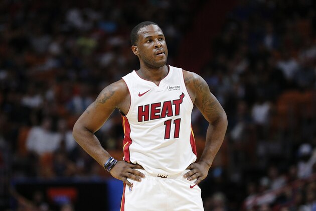 MIAMI, FLORIDA - OCTOBER 18:  Dion Waiters #11 of the Miami Heat looks on against the Houston Rockets during the second half at American Airlines Arena on October 18, 2019 in Miami, Florida. NOTE TO USER: User expressly acknowledges and agrees that, by downloading and or using this photograph, User is consenting to the terms and conditions of the Getty Images License Agreement. (Photo by Michael Reaves/Getty Images)