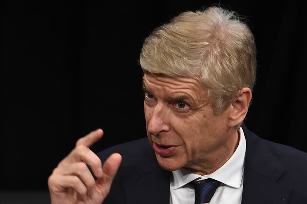 TOKYO, JAPAN - OCTOBER 24: Arsene Wenger speaks to the media at Yoshimoto Hall on October 24, 2019 in Tokyo, Japan. (Photo by Jun Sato/Getty Images)