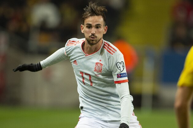 SOLNA, SWEDEN - OCTOBER 15: Fabián Ruiz Peña of Spain during the UEFA Euro 2020 qualifier between Sweden and Spain at Friends arena on October 15, 2019 in Solna, Sweden. (Photo by Visionhaus)