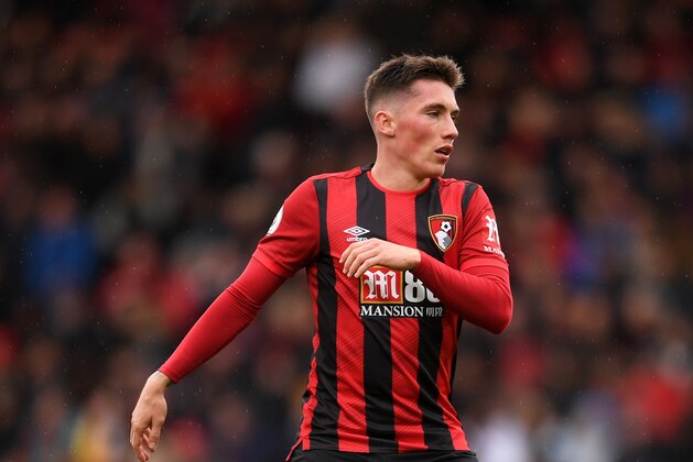 BOURNEMOUTH, ENGLAND - NOVEMBER 02: Harry Wilson of AFC Bournemouth during the Premier League match between AFC Bournemouth and Manchester United at Vitality Stadium on November 02, 2019 in Bournemouth, United Kingdom. (Photo by Harry Trump/Getty Images)