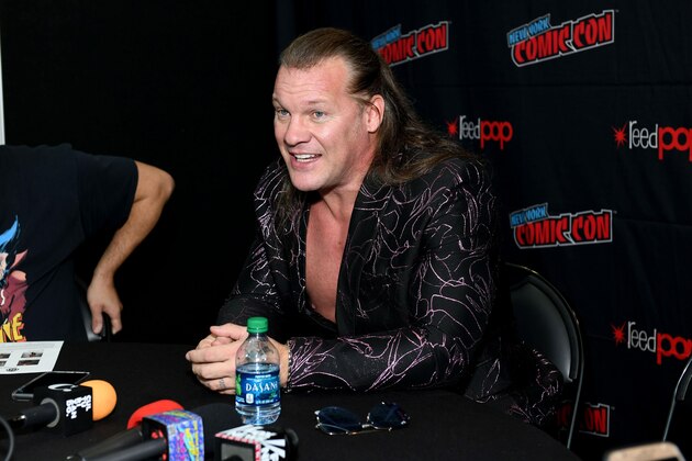 NEW YORK, NEW YORK - OCTOBER 04: Chris Jericho attends the All Elite Wrestling press line during 2019 New York Comic Con at Jacob Javits Center on October 04, 2019 in New York City. (Photo by Noam Galai/Getty Images for WarnerMedia Company) NEW YORK, NEW YORK - OCTOBER 04: Chris Jericho attends the All Elite Wrestling press line during 2019 New York Comic Con at Jacob Javits Center on October 04, 2019 in New York City. (Photo by Noam Galai/Getty Images for WarnerMedia Company)