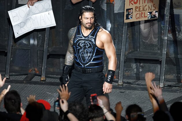 PARIS, FRANCE - MAY 19:  Roman Reigns attends WWE Live AccorHotels Arena Popb Paris Bercy on May 19, 2018 in Paris, France.  (Photo by Sylvain Lefevre/Getty Images)