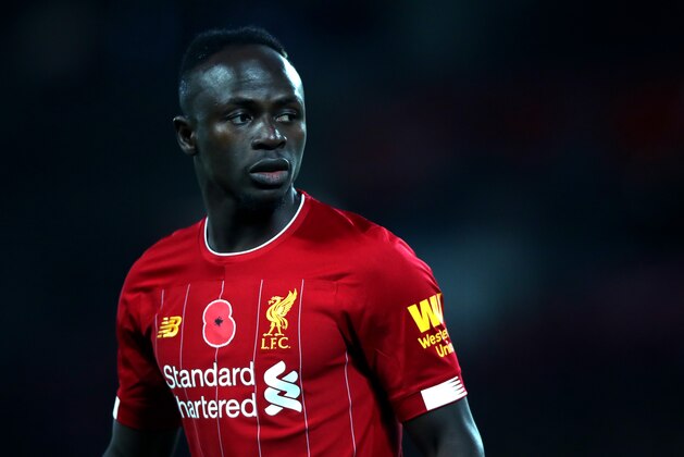 LIVERPOOL, ENGLAND - NOVEMBER 10: Sadio Mane of Liverpool during the Premier League match between Liverpool FC and Manchester City at Anfield on November 10, 2019 in Liverpool, United Kingdom. (Photo by Chloe Knott - Danehouse/Getty Images)