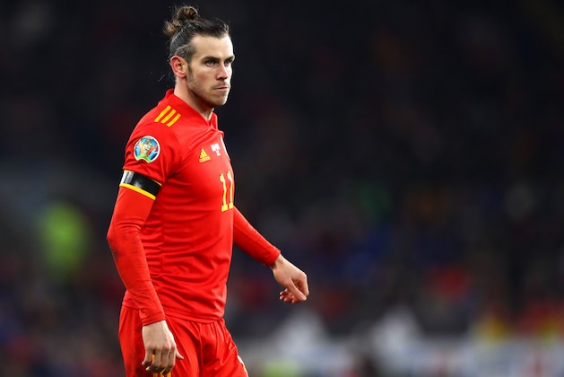 CARDIFF, WALES - NOVEMBER 19: Gareth Bale of Wales during the UEFA Euro 2020 qualifier between Wales and Hungary so at Cardiff City Stadium on November 19, 2019 in Cardiff, Wales. (Photo by Chloe Knott - Danehouse/Getty Images)