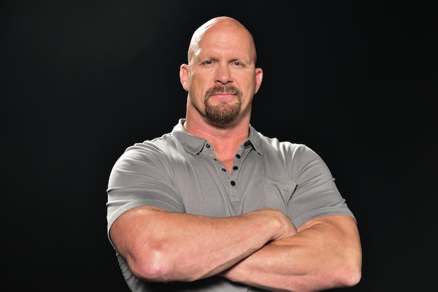 ATLANTA, GA - SEPTEMBER 18: Former WWE Wrestler Stone Cold Steve Austin shooting a Wndy's Commerical at PC&E Studio on September 18, 2014 in Atlanta, Georgia. (Photo by Moses Robinson/Getty Images for Wendy's) ATLANTA, GA - SEPTEMBER 18: Former WWE Wrestler Stone Cold Steve Austin shooting a Wndy's Commerical at PC&E Studio on September 18, 2014 in Atlanta, Georgia. (Photo by Moses Robinson/Getty Images for Wendy's)