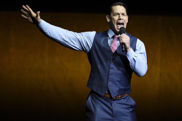 John Cena, a cast member in the upcoming film