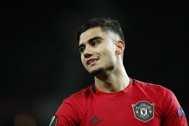 Andreas Pereira of Manchester United during the UEFA Europa League group L match between Manchester United and AZ Alkmaar at at Old Trafford on December 12, 2019 in Manchester, United Kingdom(Photo by ANP Sport via Getty Images)