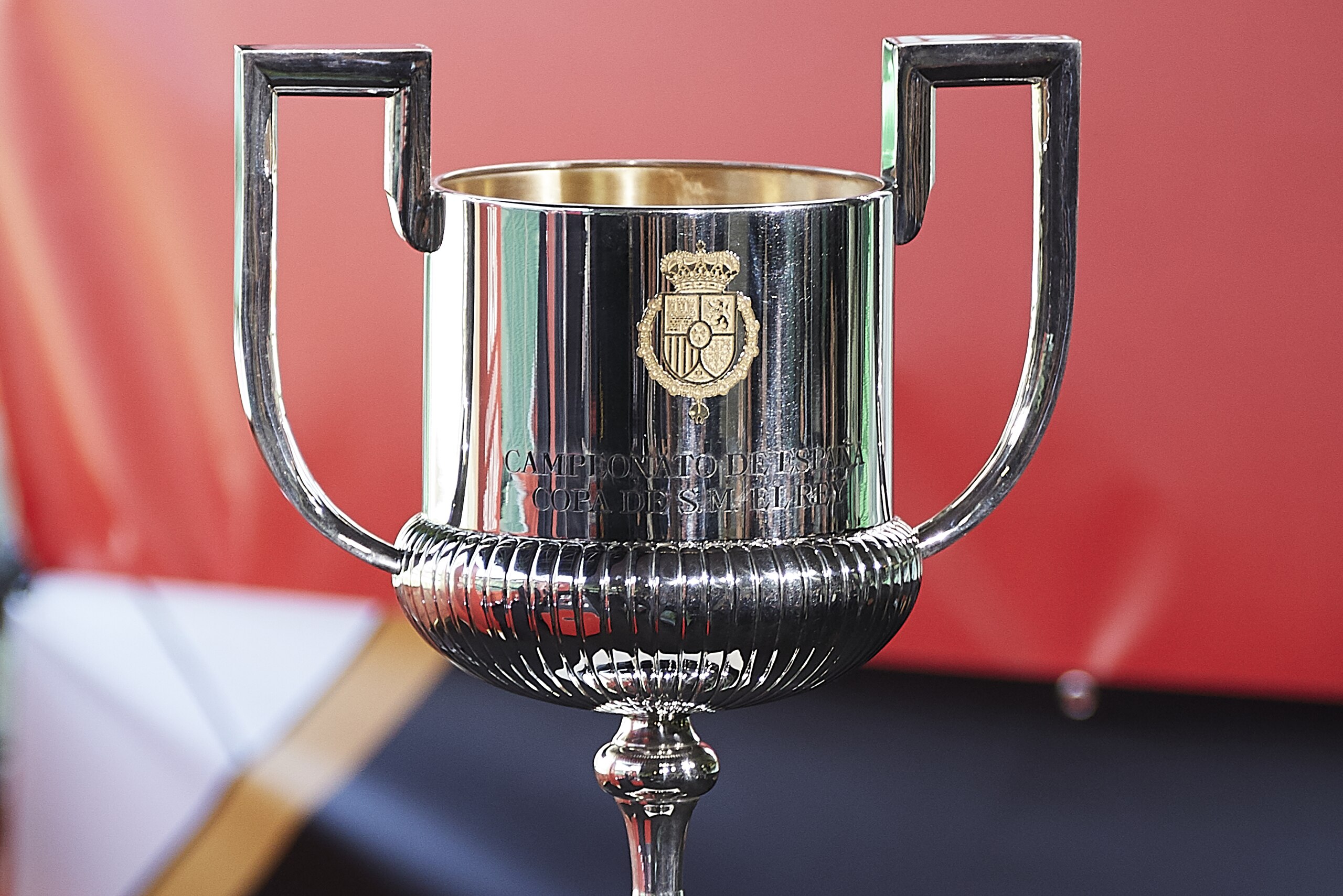 SEVILLE, SPAIN - FEBRUARY 01: Copa del Rey trophy during the Copa del Rey Semi-Finals Draw at Estadio Benito Villamarin on February 01, 2019 in Seville, Spain. (Photo by Quality Sport Images/Getty Images)