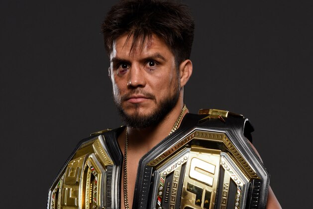 CHICAGO, IL - JUNE 08:  Henry Cejudo poses for a portrait backstage during the UFC 238 event at the United Center on June 8, 2019 in Chicago, Illinois. (Photo by Todd Lussier/Zuffa LLC/Zuffa LLC via Getty Images)