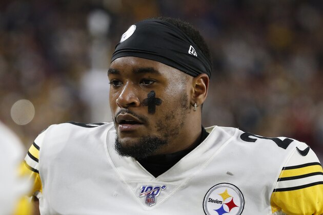 Pittsburgh Steelers defensive back Kam Kelly (29) during an NFL football game against the Arizona Cardinals, Sunday, Dec. 8, 2019, in Glendale, Ariz. (AP Photo/Rick Scuteri)