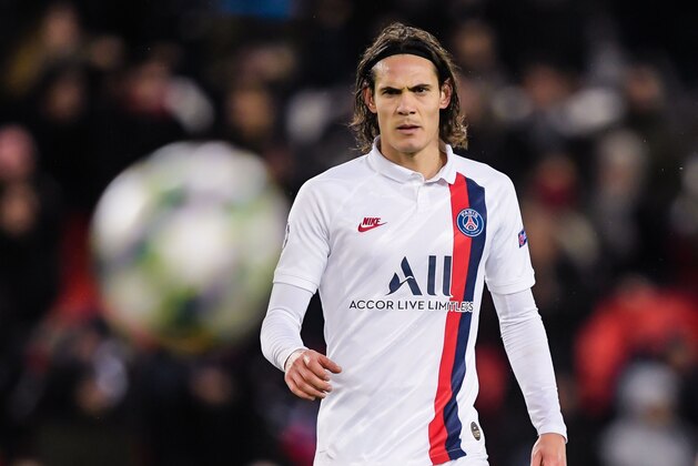 Edinson Cavani of Paris Saint-Germain during the UEFA Champions League group A match between Paris St Germain and Galatasaray AS at at the Parc des Princes on December 11, 2019 in Paris, France(Photo by ANP Sport via Getty Images)