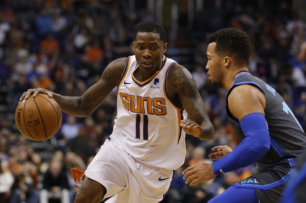 Phoenix Suns guard Jamal Crawford (11) in the second half during an NBA basketball game against the Dallas Mavericks, Thursday, Dec. 13, 2018, in Phoenix. Phoenix defeated Dallas 99-89. (AP Photo/Rick Scuteri)