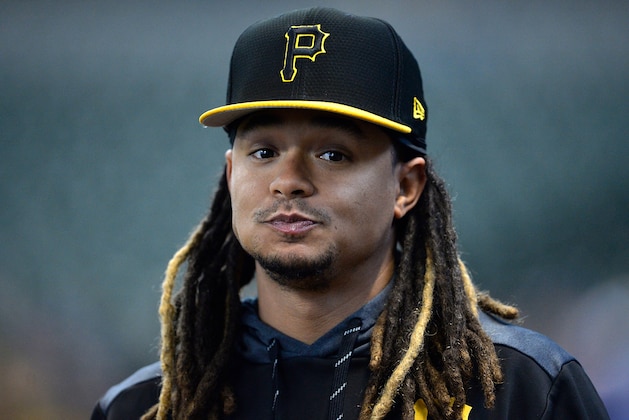 MILWAUKEE, WISCONSIN - SEPTEMBER 21: Chris Archer #24 of the Pittsburgh Pirates looks on before the game against the Milwaukee Brewers at Miller Park on September 21, 2019 in Milwaukee, Wisconsin. (Photo by Quinn Harris/Getty Images)