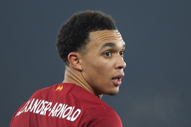 LEICESTER, ENGLAND - DECEMBER 26: Trent Alexander-Arnold of Liverpool during the Premier League match between Leicester City and Liverpool FC at The King Power Stadium on December 26, 2019 in Leicester, United Kingdom. (Photo by Visionhaus)