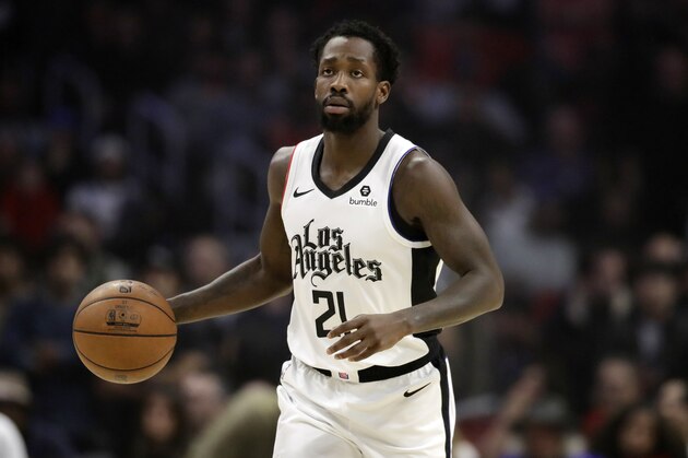 Los Angeles Clippers' Patrick Beverley during an NBA basketball game against the Houston Rockets Thursday, Dec. 19, 2019, in Los Angeles. (AP Photo/Marcio Jose Sanchez)