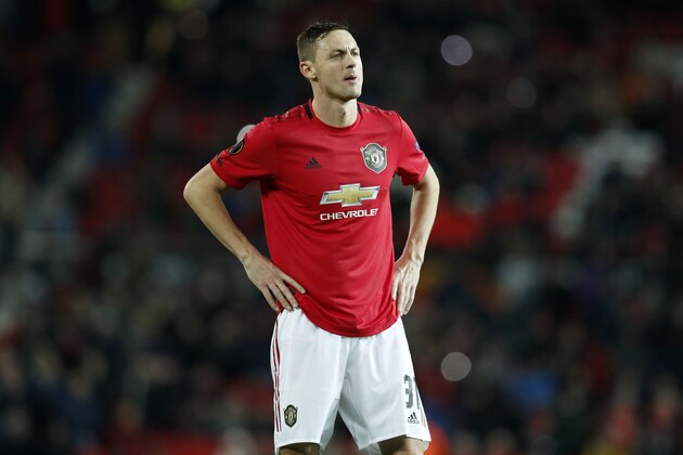 Nemanja Matic of Manchester United during the UEFA Europa League group L match between Manchester United and AZ Alkmaar at at Old Trafford on December 12, 2019 in Manchester, United Kingdom(Photo by ANP Sport via Getty Images)