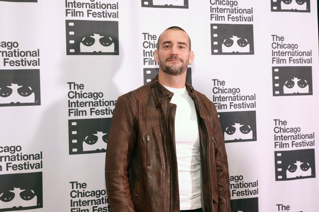 CHICAGO, ILLINOIS - OCTOBER 18: Actor Phil 'CM Punk' Brooks attends the red carpet Premiere of