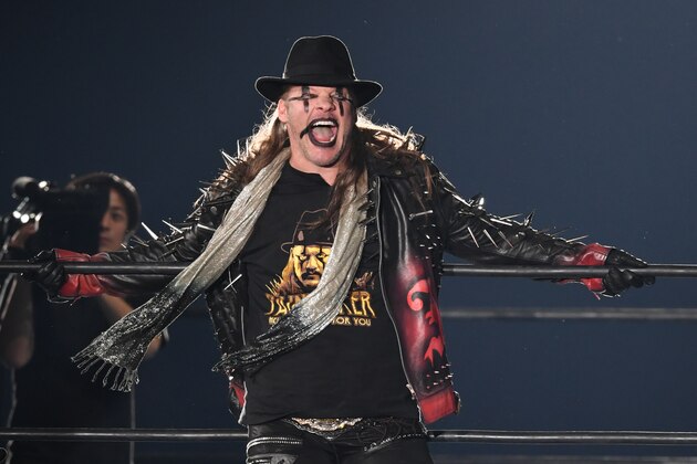 TOKYO, JAPAN - JANUARY 05: Chris Jericho looks on during the New Japan Pro-Wrestling 'Wrestle Kingdom 14' at the Tokyo Dome on January 05, 2020 in Tokyo, Japan. (Photo by Masashi Hara/Getty Images)