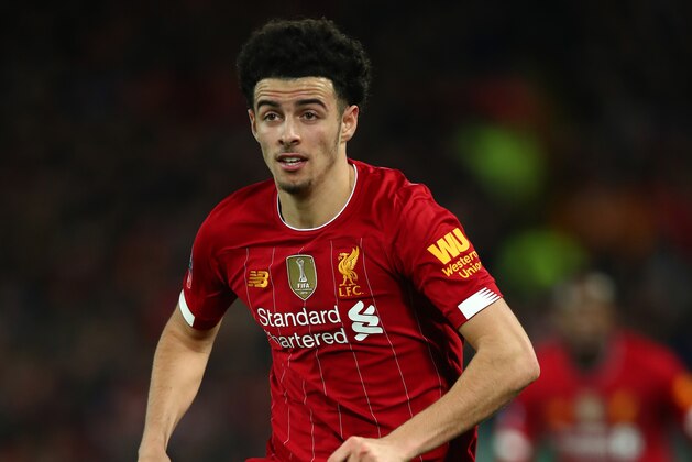 LIVERPOOL, ENGLAND - JANUARY 05: Curtis Jones of Liverpool during the FA Cup Third Round match between Liverpool and Everton at Anfield on January 5, 2020 in Liverpool, England. (Photo by Robbie Jay Barratt - AMA/Getty Images) LIVERPOOL, ENGLAND - JANUARY 05: Curtis Jones of Liverpool during the FA Cup Third Round match between Liverpool and Everton at Anfield on January 5, 2020 in Liverpool, England. (Photo by Robbie Jay Barratt - AMA/Getty Images)