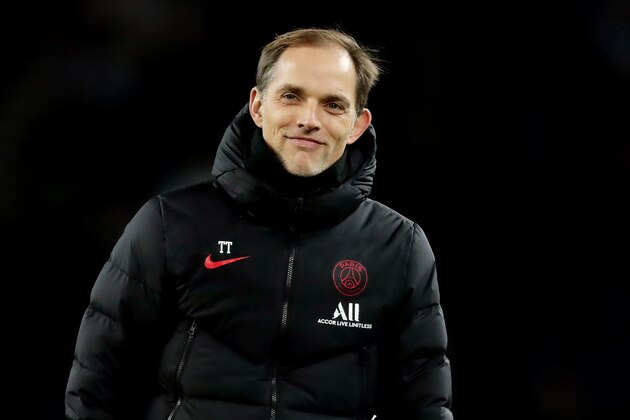 PARIS, FRANCE - DECEMBER 21: coach Thomas Tuchel of Paris Saint Germain  during the French League 1  match between Paris Saint Germain v Amiens SC at the Parc des Princes on December 21, 2019 in Paris France (Photo by Angelo Blankespoor/Soccrates/Getty Images)