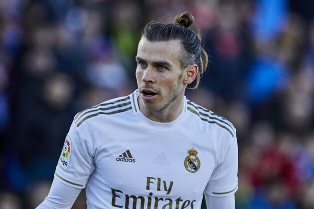 MADRID, SPAIN - JANUARY 4: Gareth Bale of Real Madrid during the Liga match between Getafe CF and Real Madrid CF at Coliseum Alfonso Perez on January 4, 2020 in Getafe, Spain. (Photo by Perez Meca/MB Media/Getty Images)