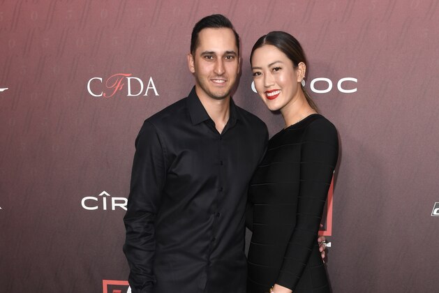 LOS ANGELES, CALIFORNIA - JULY 18: Jonnie West and Michelle Wie attends the Sports Illustrated Fashionable 50 at The Sunset Room on July 18, 2019 in Los Angeles, California. (Photo by Frazer Harrison/Getty Images)