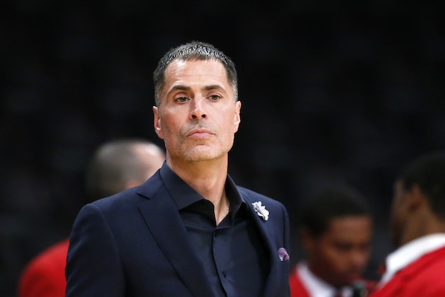 LOS ANGELES, CA - DECEMBER 25: A close up shot of Rob Pelinka of the Los Angeles Lakers on court before the game against the LA Clippers on December 25, 2019 at STAPLES Center in Los Angeles, California. NOTE TO USER: User expressly acknowledges and agrees that, by downloading and/or using this Photograph, user is consenting to the terms and conditions of the Getty Images License Agreement. Mandatory Copyright Notice: Copyright 2019 NBAE (Photo by Chris Elise/NBAE via Getty Images)