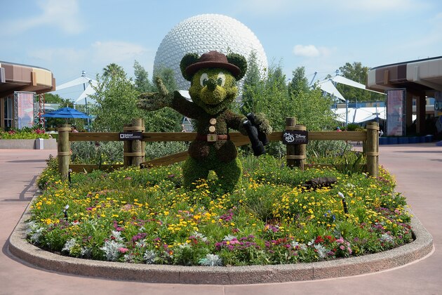 ORLANDO, FL - MAY 11:  General view of Epcot International Flower And Garden Festival at Epcot Center at Walt Disney World on May 11, 2016 in Orlando, Florida.  (Photo by Gustavo Caballero/Getty Images)