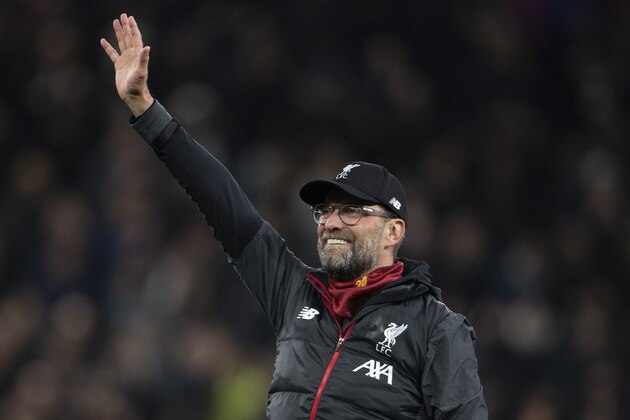 LONDON, ENGLAND - JANUARY 11: Liverpool FC Manager Jürgen Klopp after the Premier League match between Tottenham Hotspur and Liverpool FC at Tottenham Hotspur Stadium on January 11, 2020 in London, United Kingdom. (Photo by Visionhaus)
