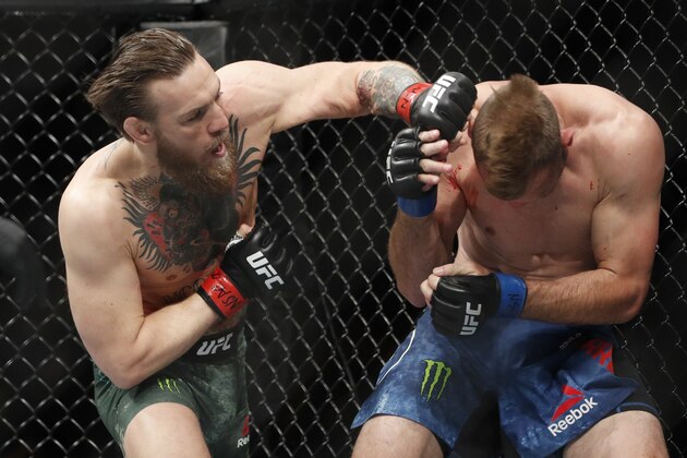 Conor McGregor hits Donald