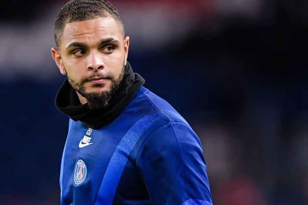 Layvin Kurzawa of Paris Saint-Germain during the UEFA Champions League group A match between Paris St Germain and Galatasaray AS at at the Parc des Princes on December 11, 2019 in Paris, France(Photo by ANP Sport via Getty Images)