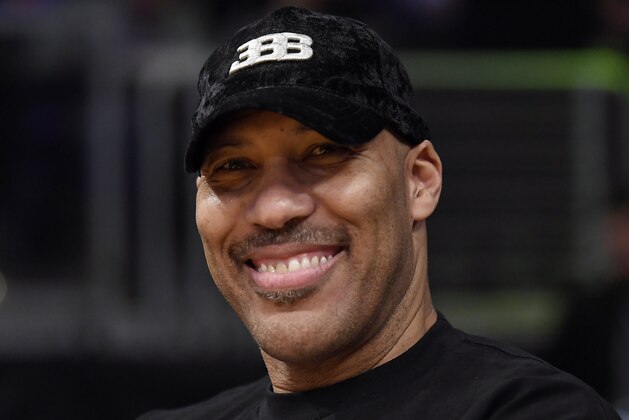 LOS ANGELES, CA - JANUARY 03: LaVar Ball attends the New Orleans Pelicans and Los Angeles Lakers basketball game at Staples Center on January 3, 2020 in Los Angeles, California. (Photo by Kevork S. Djansezian/Getty Images)