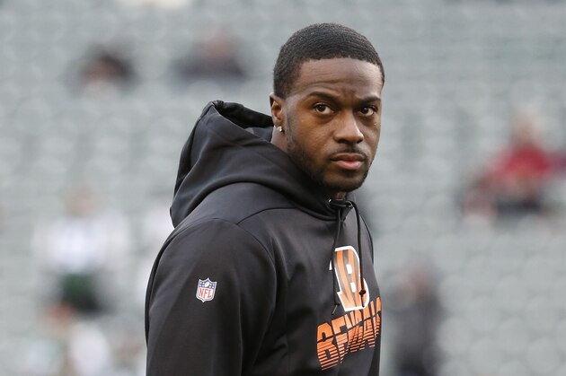 Cincinnati Bengals wide receiver A.J. Green practices before an NFL football game against the New York Jets, Sunday, Dec. 1, 2019, in Cincinnati. (AP Photo/Frank Victores) Cincinnati Bengals wide receiver A.J. Green practices before an NFL football game against the New York Jets, Sunday, Dec. 1, 2019, in Cincinnati. (AP Photo/Frank Victores)
