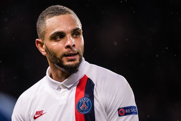 Layvin Kurzawa of Paris Saint-Germain during the UEFA Champions League group A match between Paris St Germain and Galatasaray AS at at the Parc des Princes on December 11, 2019 in Paris, France(Photo by ANP Sport via Getty Images) Layvin Kurzawa of Paris Saint-Germain during the UEFA Champions League group A match between Paris St Germain and Galatasaray AS at at the Parc des Princes on December 11, 2019 in Paris, France(Photo by ANP Sport via Getty Images)