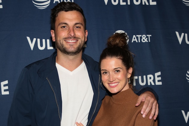 HOLLYWOOD, CALIFORNIA - NOVEMBER 09: Tanner Tolbert (L) and Jade Roper-Tolbert (R) attend the Vulture Festival Los Angeles 2019 - Day 1 at Hollywood Roosevelt Hotel on November 09, 2019 in Hollywood, California. (Photo by Paul Archuleta/Getty Images)