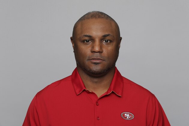 This is a 2019 photo of Joe Woods of the San Francisco 49ers NFL football team. This image reflects the San Francisco 49ers active roster as of Friday, Feb. 22, 2019 when this image was taken. (AP Photo)
