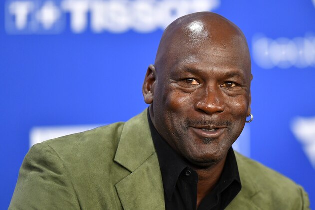 PARIS, FRANCE - JANUARY 24: Michael Jordan attends a press conference before the NBA Paris Game match between Charlotte Hornets and Milwaukee Bucks on January 24, 2020 in Paris, France. (Photo by Aurelien Meunier/Getty Images) PARIS, FRANCE - JANUARY 24: Michael Jordan attends a press conference before the NBA Paris Game match between Charlotte Hornets and Milwaukee Bucks on January 24, 2020 in Paris, France. (Photo by Aurelien Meunier/Getty Images)