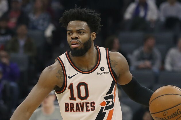 Los Angeles Clippers guard Derrick Walton Jr. during the first half of an NBA basketball game against the Sacramento Kings in Sacramento, Calif., Tuesday, Dec. 31, 2019. The Clippers won 105-87. (AP Photo/Rich Pedroncelli)