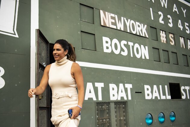 BOSTON, MA - SEPTEMBER 8: ESPN Sunday Night Baseball color commentator Jessica Mendoza exits the Green Monster before a game between the Boston Red Sox and the New York Yankees on September 8, 2019 at Fenway Park in Boston, Massachusetts. (Photo by Billie Weiss/Boston Red Sox/Getty Images) BOSTON, MA - SEPTEMBER 8: ESPN Sunday Night Baseball color commentator Jessica Mendoza exits the Green Monster before a game between the Boston Red Sox and the New York Yankees on September 8, 2019 at Fenway Park in Boston, Massachusetts. (Photo by Billie Weiss/Boston Red Sox/Getty Images)