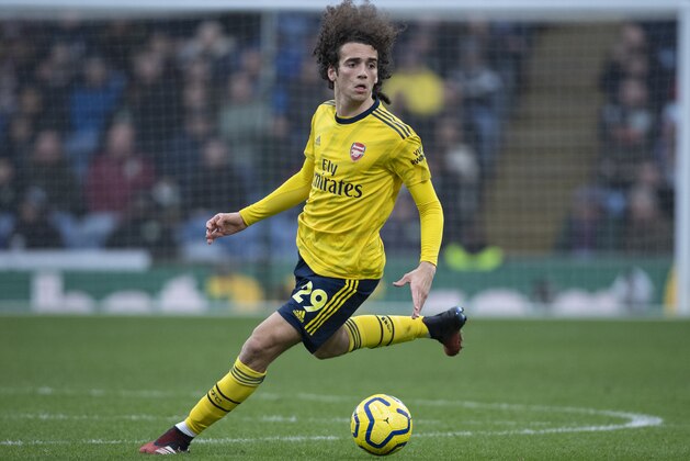 BURNLEY, ENGLAND - FEBRUARY 02: Matteo Guendouzi of Arsenal in action during the Premier League match between Burnley FC and Arsenal FC at Turf Moor on February 2, 2020 in Burnley, United Kingdom. (Photo by Visionhaus) BURNLEY, ENGLAND - FEBRUARY 02: Matteo Guendouzi of Arsenal in action during the Premier League match between Burnley FC and Arsenal FC at Turf Moor on February 2, 2020 in Burnley, United Kingdom. (Photo by Visionhaus)