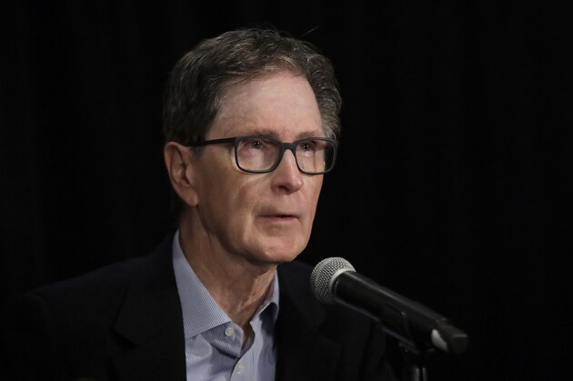 Boston Red Sox baseball team principal owner John Henry at a news conference at Fenway Park, Monday, Oct. 28, 2019, in Boston. (AP Photo/Elise Amendola)