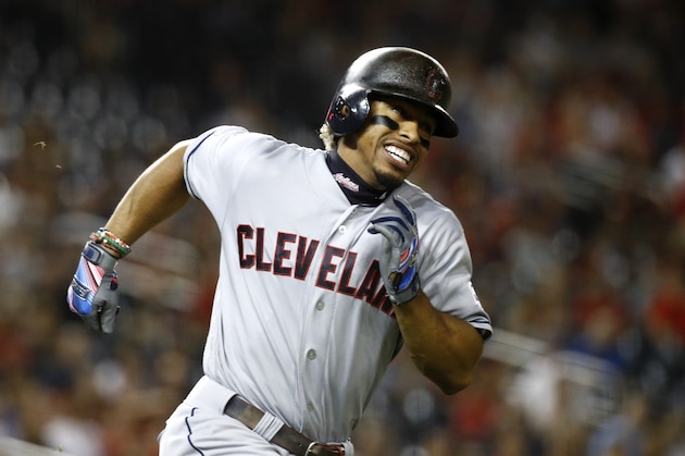 Cleveland Indians' Francisco Lindor runs to first base during a baseball game against the Washington Nationals, Friday, Sept. 27, 2019, in Washington. (AP Photo/Patrick Semansky) Cleveland Indians' Francisco Lindor runs to first base during a baseball game against the Washington Nationals, Friday, Sept. 27, 2019, in Washington. (AP Photo/Patrick Semansky)