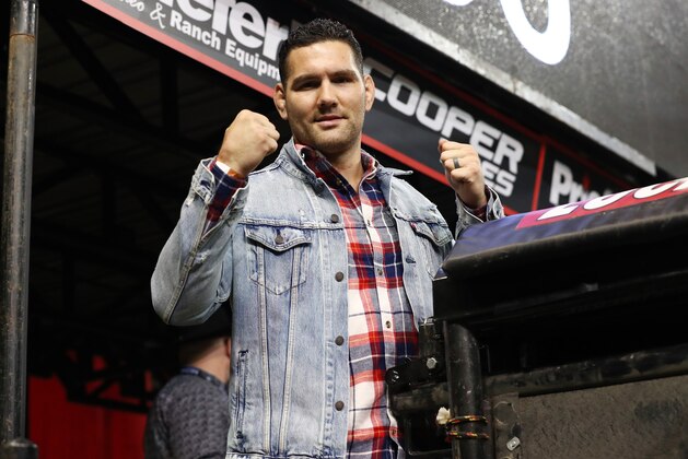 NEW YORK, NY - JANUARY 04:  MMA fighter Chris Weidman attends the 2020 Professional Bull Riders Monster Energy Buck Off at the Garden Madison Square Garden on January 4, 2020 in New York City.  (Photo by Cindy Ord/Getty Images)