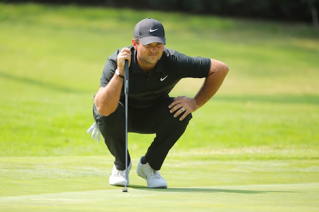 MEXICO CITY, MEXICO - FEBRUARY 23: Patrick Reed of the United States lines up a putt on the fifth green during the final round of the World Golf Championships Mexico Championship at Club de Golf Chapultepec on February 23, 2020 in Mexico City, Mexico. (Photo by Hector Vivas/Getty Images)