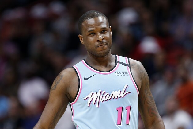 MIAMI, FLORIDA - JANUARY 24: Dion Waiters #11 of the Miami Heat in action against the LA Clippers during the first half at American Airlines Arena on January 24, 2020 in Miami, Florida. NOTE TO USER: User expressly acknowledges and agrees that, by downloading and/or using this photograph, user is consenting to the terms and conditions of the Getty Images License Agreement. (Photo by Michael Reaves/Getty Images) MIAMI, FLORIDA - JANUARY 24: Dion Waiters #11 of the Miami Heat in action against the LA Clippers during the first half at American Airlines Arena on January 24, 2020 in Miami, Florida. NOTE TO USER: User expressly acknowledges and agrees that, by downloading and/or using this photograph, user is consenting to the terms and conditions of the Getty Images License Agreement. (Photo by Michael Reaves/Getty Images)