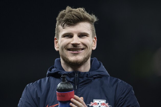 LONDON, ENGLAND - FEBRUARY 19: Timo Werner of RB Leipzig during the UEFA Champions League round of 16 first leg match between Tottenham Hotspur and RB Leipzig at Tottenham Hotspur Stadium on February 19, 2020 in London, United Kingdom. (Photo by Visionhaus) LONDON, ENGLAND - FEBRUARY 19: Timo Werner of RB Leipzig during the UEFA Champions League round of 16 first leg match between Tottenham Hotspur and RB Leipzig at Tottenham Hotspur Stadium on February 19, 2020 in London, United Kingdom. (Photo by Visionhaus)