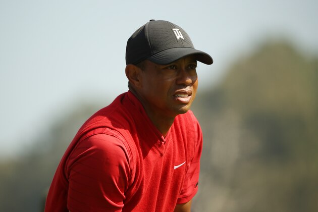 PACIFIC PALISADES, CALIFORNIA - FEBRUARY 16: Tiger Woods of the United States stands on the 13th hole during the final round of the Genesis Invitational on February 16, 2020 in Pacific Palisades, California. (Photo by Katelyn Mulcahy/Getty Images) PACIFIC PALISADES, CALIFORNIA - FEBRUARY 16: Tiger Woods of the United States stands on the 13th hole during the final round of the Genesis Invitational on February 16, 2020 in Pacific Palisades, California. (Photo by Katelyn Mulcahy/Getty Images)
