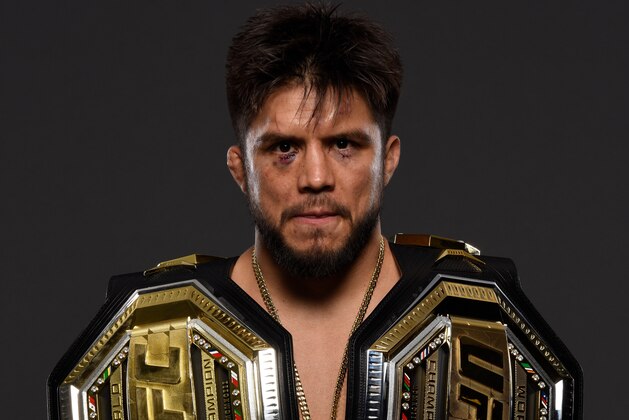 CHICAGO, IL - JUNE 08:  Henry Cejudo poses for a portrait backstage during the UFC 238 event at the United Center on June 8, 2019 in Chicago, Illinois. (Photo by Todd Lussier/Zuffa LLC/Zuffa LLC via Getty Images)