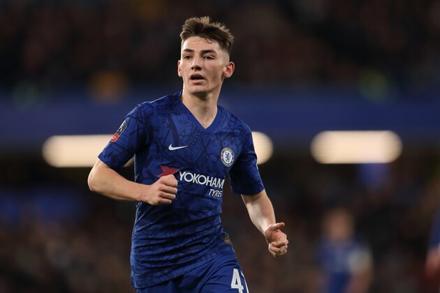 LONDON, ENGLAND - MARCH 03: Billy Gilmour of Chelsea during the FA Cup Fifth Round match between Chelsea FC and Liverpool FC at Stamford Bridge on March 3, 2020 in London, England. (Photo by James Williamson - AMA/Getty Images)