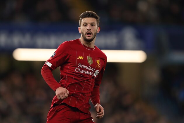 LONDON, ENGLAND - MARCH 03: Adam Lallana of Liverpool during the FA Cup Fifth Round match between Chelsea FC and Liverpool FC at Stamford Bridge on March 3, 2020 in London, England. (Photo by James Williamson - AMA/Getty Images)